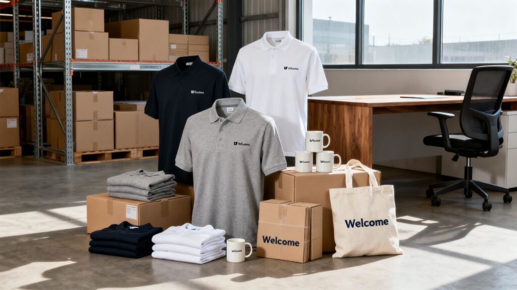 Livraison de goodies multi-sites : France et international