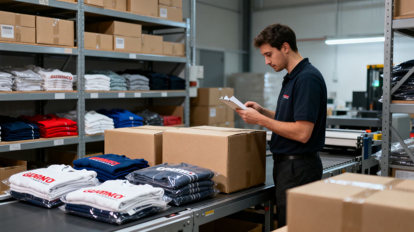 Préparation de commandes pour un réseau multi-sites